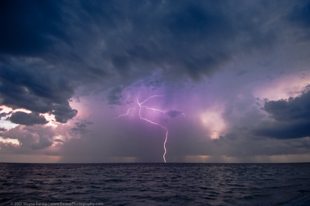 thunderstorm Gulf of Mexico 