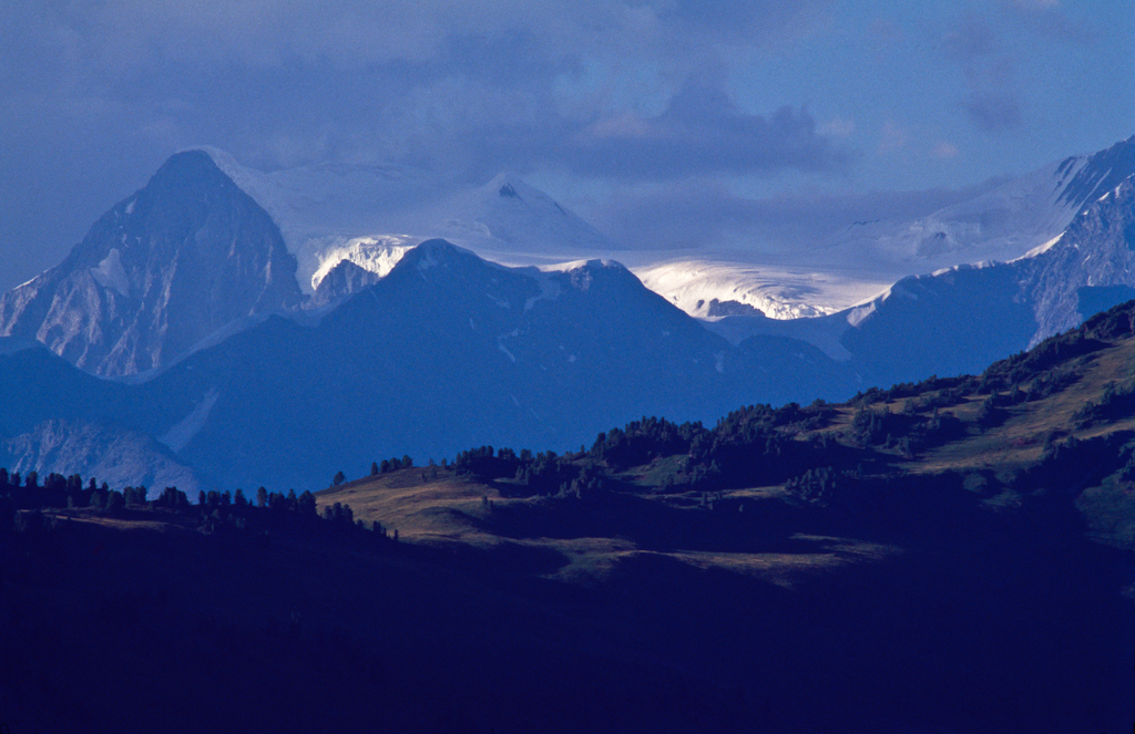 Mount Belukha in the Altai mountains, northeastern Kazakhstan
