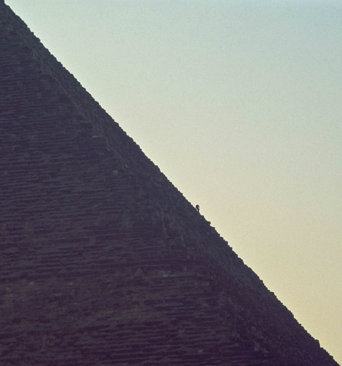 The great pyramid at Giza in Egypt Pyramid at Giza