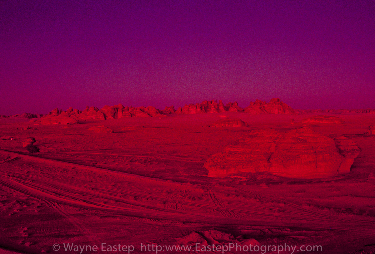 Mada'in Saleh, the historical site of a Nabataen trading center, northern Saudi Arabia