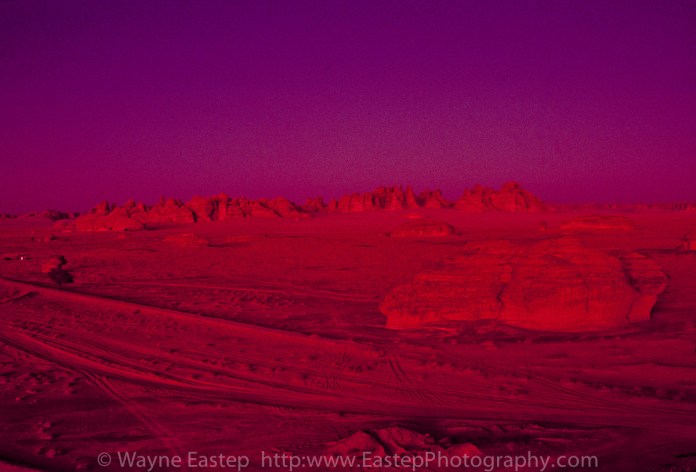 Mada'in Saleh, the historical site of a Nabataen trading center, northern Saudi Arabia