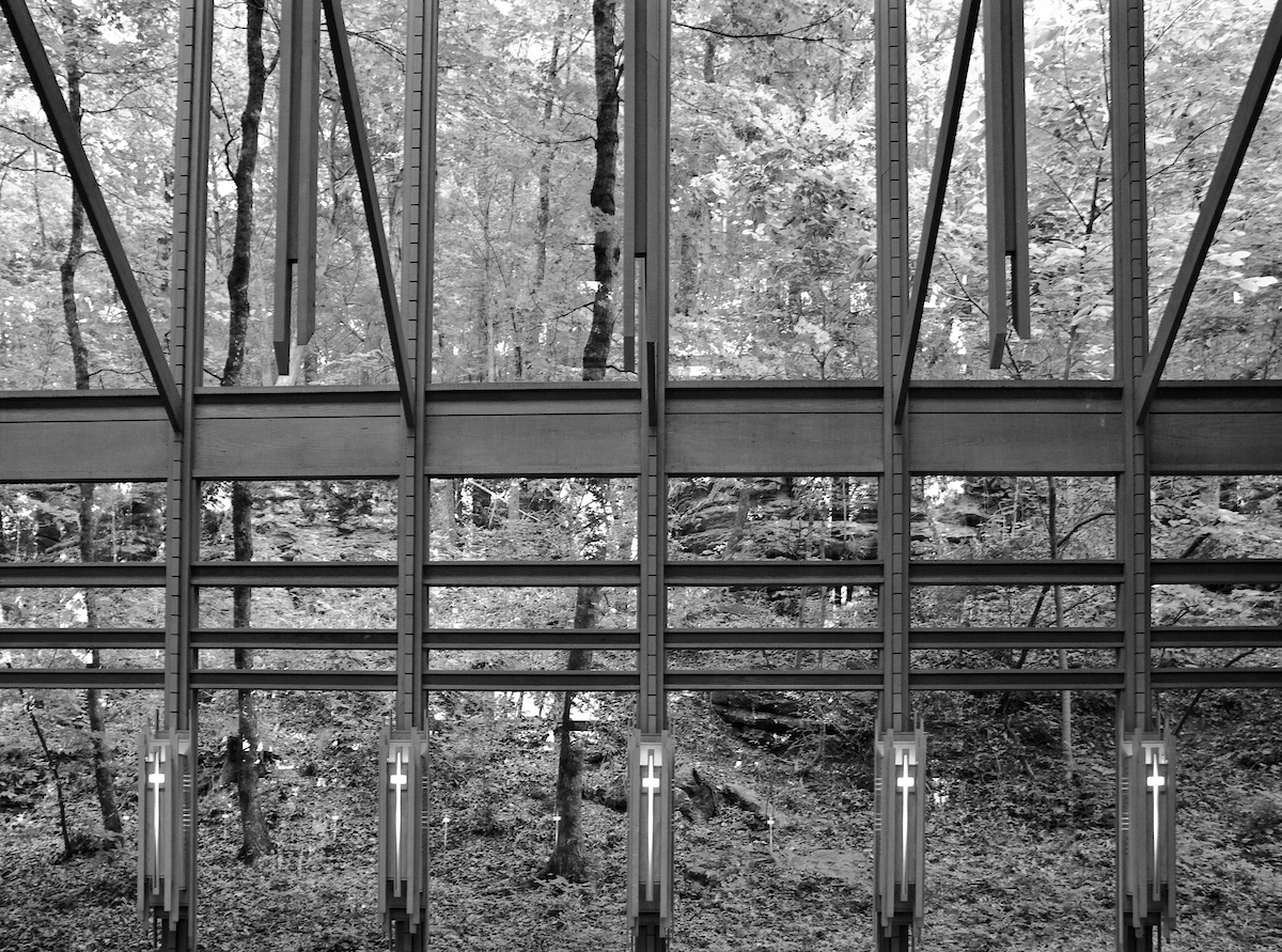 Arkansas, Thorncrown-Chapel, Eureka-Springs, Architecture