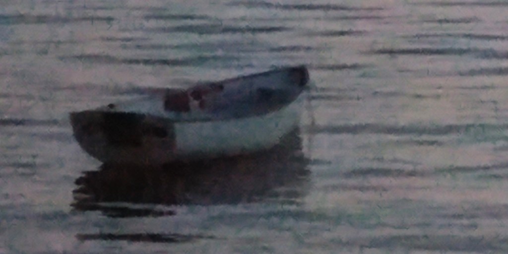 Dingy, Boat, Sarasota-Bay, Sarasota, Florida, iPhone11Pro, Moody-image,