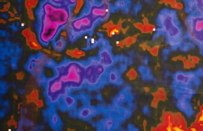 Oil, Gas, Reserves, Gulf of Mexico, Sonar Image,